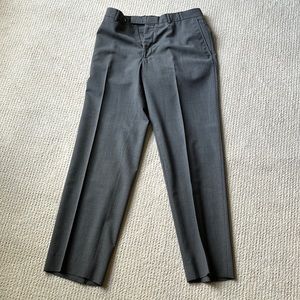 Hugo boss James Brown original high-fashioned high-quality dark gray dress pants